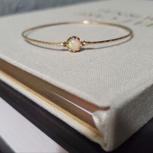 Opal bracelet, October birthstone